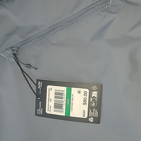 Under Armour Light Gray Hooded Windbreaker - Picture 2 of 7